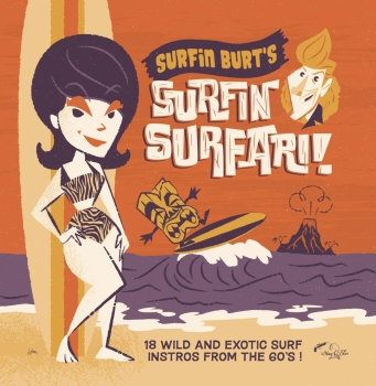 Various - Surfin Burt's Surfin Surfari! - Limited LP