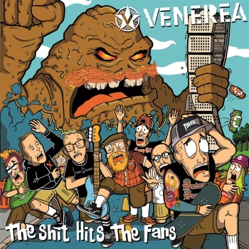 Venerea - The Shit Hits The Fans - LP