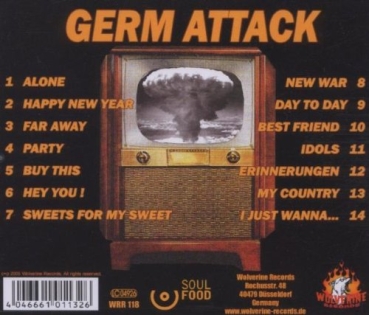 Germ Attack - Bomb Party - CD