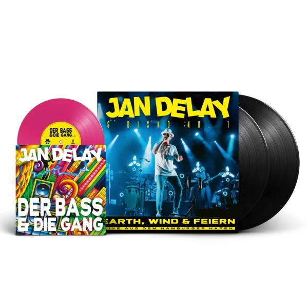 Jan Delay - Earth, Wind & Feiern Live Aus Dem Hamburger Hafen - 2LP+7"