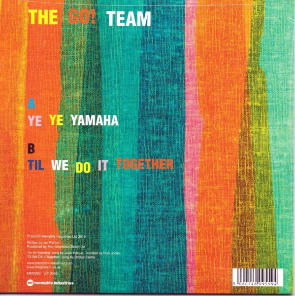 The Go! Team - Ye Ye Yamaha - 7"