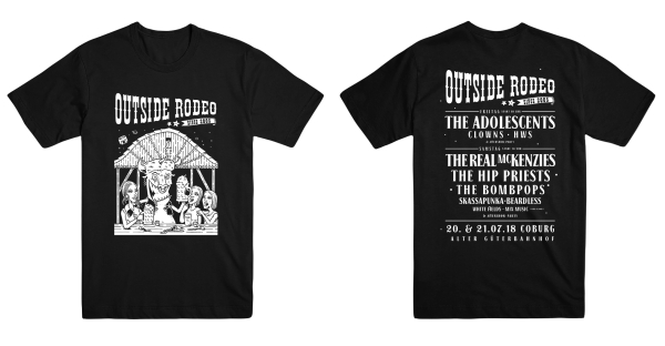 Outside Rodeo - Festivalshirt 2018 - T-Shirt Gr.S