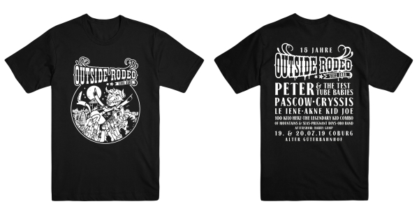 Outside Rodeo - Festivalshirt 2019 - T-Shirt Gr.S