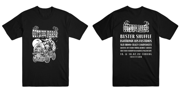 Outside Rodeo - Festivalshirt 2022 - T-Shirt Gr.S