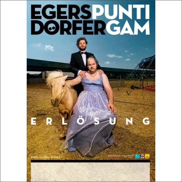 Matthias Egersdörfer & Martin Puntigam - Erlösung - Poster gefaltet