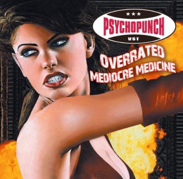 Psychopunch - Overrated / Mediocre Medicine - 7"