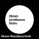 Buttons individuell 25mm mit Nadelverschluss